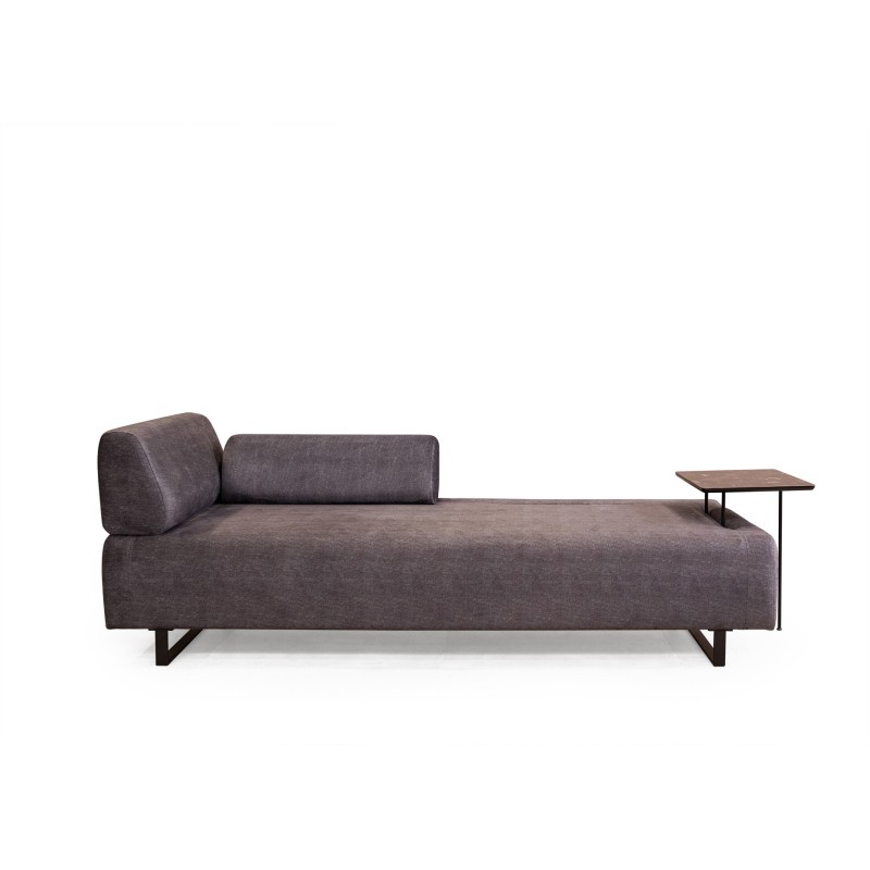 3-Seat Sofa-Bed Infinity with Side Table - Anthracite Anthracite