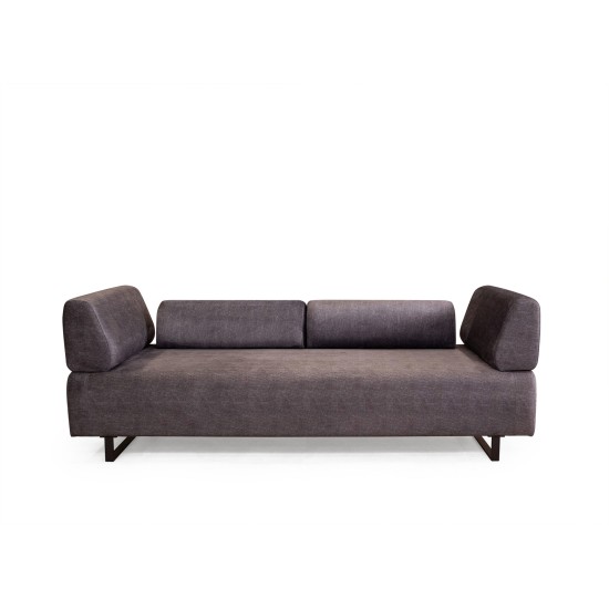 3-Seat Sofa-Bed Infinity with Side Table - Anthracite Anthracite 3-Seat Sofa-Bed Infinity with Side Table - Anthracite Anthracite