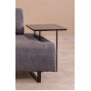 3-Seat Sofa-Bed Infinity with Side Table - Anthracite Anthracite