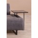 3-Seat Sofa-Bed Infinity with Side Table - Anthracite Anthracite 3-Seat Sofa-Bed Infinity with Side Table - Anthracite Anthracite