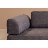 3-Seat Sofa-Bed Infinity with Side Table - Anthracite Anthracite