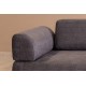 3-Seat Sofa-Bed Infinity with Side Table - Anthracite Anthracite 3-Seat Sofa-Bed Infinity with Side Table - Anthracite Anthracite