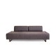 3-Seat Sofa-Bed Infinity with Side Table - Anthracite Anthracite 3-Seat Sofa-Bed Infinity with Side Table - Anthracite Anthracite