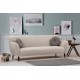3-Seat Sofa Enna - Beige Beige 3-Seat Sofa Enna - Beige Beige