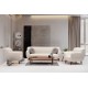 3-Seat Sofa Enna - Beige Beige 3-Seat Sofa Enna - Beige Beige
