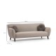 3-Seat Sofa Enna - Beige Beige 3-Seat Sofa Enna - Beige Beige