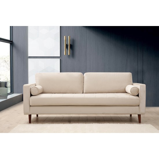3-Seat Sofa Rome - Beige Beige 3-Seat Sofa Rome - Beige Beige