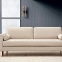 3-Seat Sofa Rome - Beige Beige