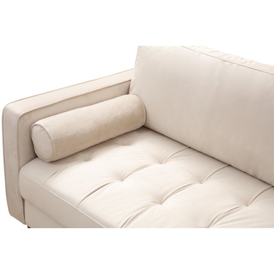 3-Seat Sofa Rome - Beige Beige 3-Seat Sofa Rome - Beige Beige