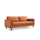 3-Seat Sofa Rome - Orange Orange 3-Seat Sofa Rome - Orange Orange
