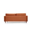 3-Seat Sofa Rome - Orange Orange