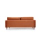3-Seat Sofa Rome - Orange Orange 3-Seat Sofa Rome - Orange Orange