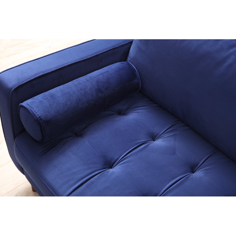 3-Seat Sofa Rome - Navy Blue Navy Blue