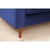 3-Seat Sofa Rome - Navy Blue Navy Blue