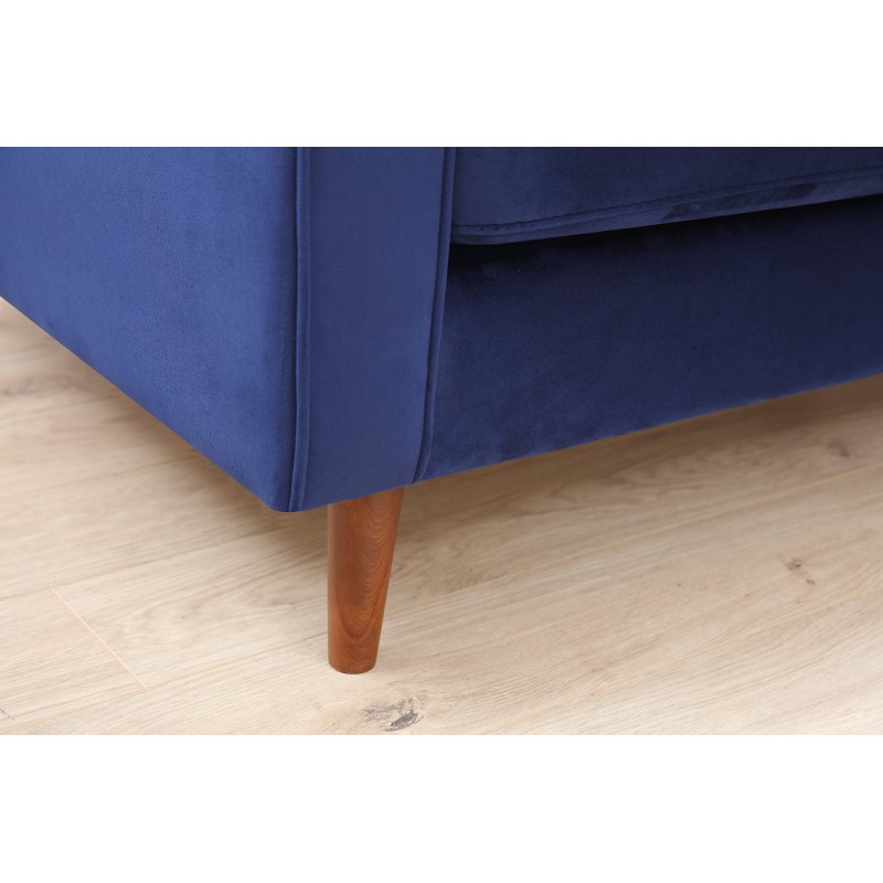 3-Seat Sofa Rome - Navy Blue Navy Blue
