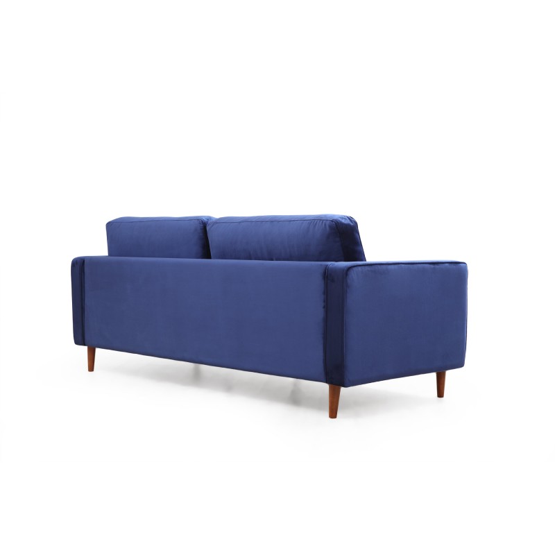 3-Seat Sofa Rome - Navy Blue Navy Blue