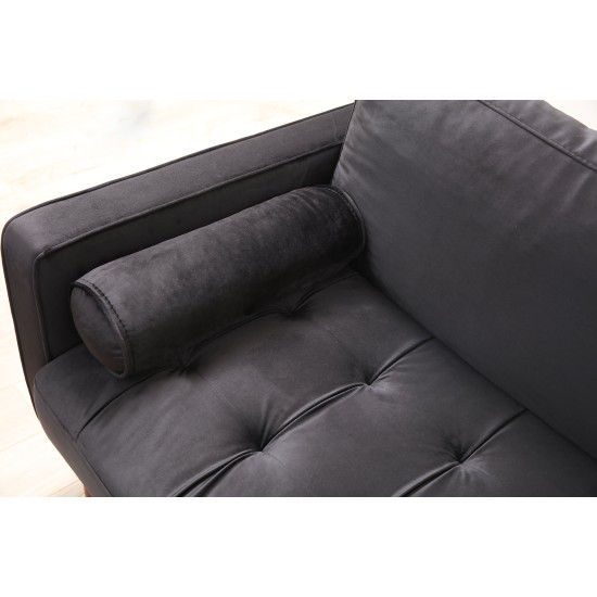 3-Seat Sofa Rome - Black Black
Oak 3-Seat Sofa Rome - Black Black
Oak