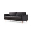 3-Seat Sofa Rome - Black Black
Oak