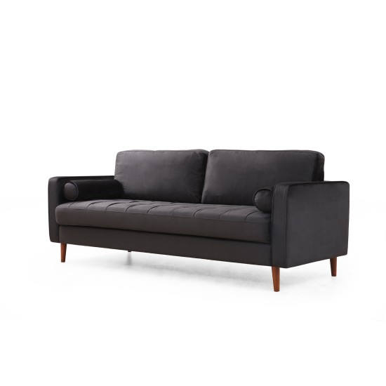 3-Seat Sofa Rome - Black Black
Oak 3-Seat Sofa Rome - Black Black
Oak