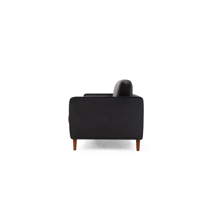 3-Seat Sofa Rome - Black Black
Oak