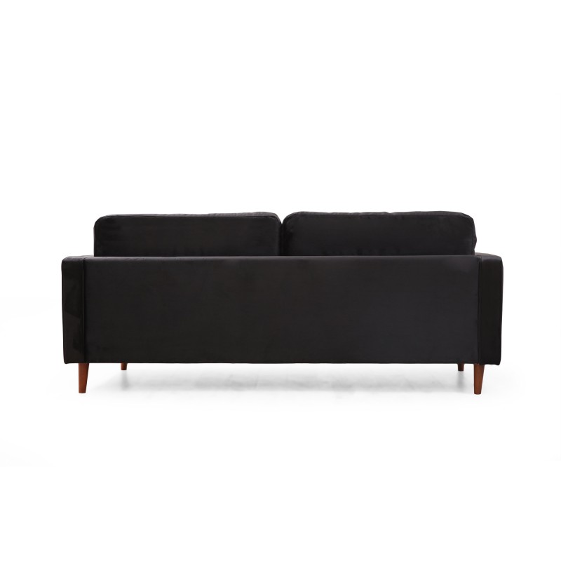 3-Seat Sofa Rome - Black Black
Oak