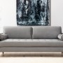 3-Seat Sofa Rome - Light Grey Light Grey