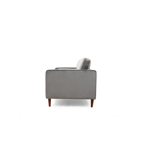 3-Seat Sofa Rome - Light Grey Light Grey