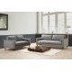 3-Seat Sofa Rome - Light Grey Light Grey