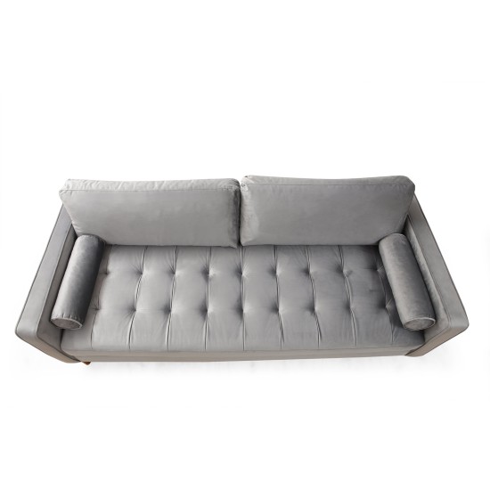 3-Seat Sofa Rome - Light Grey Light Grey