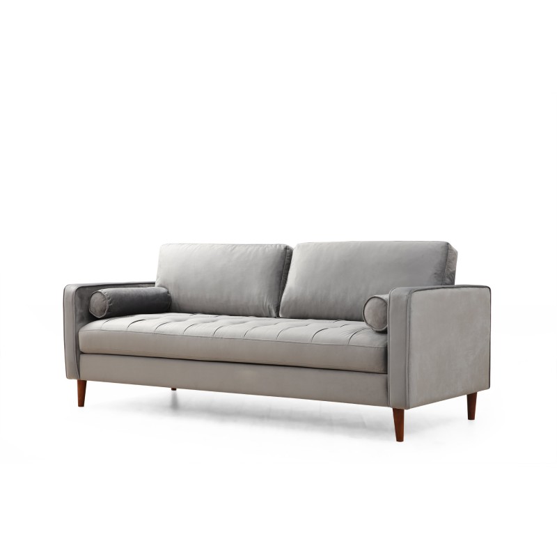 3-Seat Sofa Rome - Light Grey Light Grey