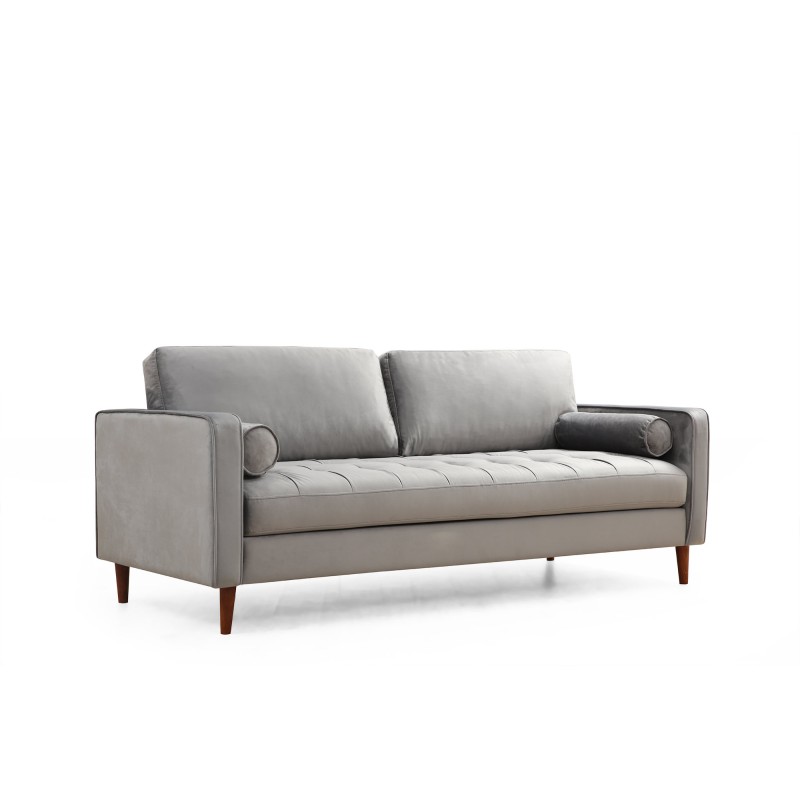 3-Seat Sofa Rome - Light Grey Light Grey