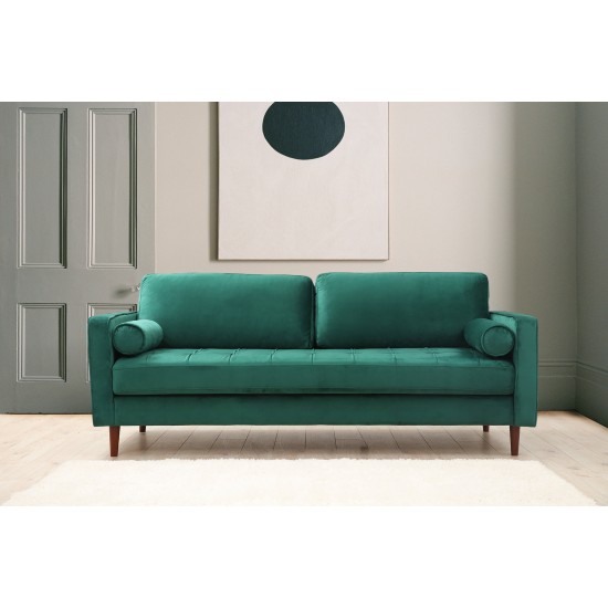 3-Seat Sofa Rome - Green Green 3-Seat Sofa Rome - Green Green