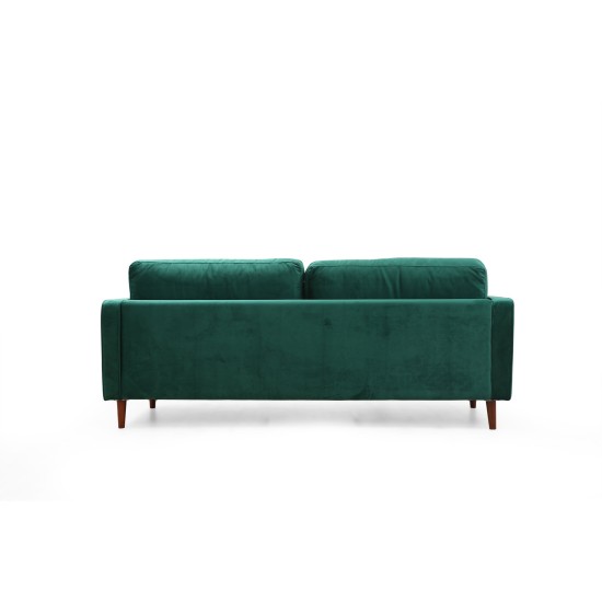 3-Seat Sofa Rome - Green Green 3-Seat Sofa Rome - Green Green