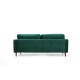 3-Seat Sofa Rome - Green Green 3-Seat Sofa Rome - Green Green