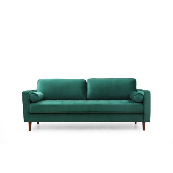 3-Seat Sofa Rome - Green Green 3-Seat Sofa Rome - Green Green