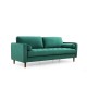 3-Seat Sofa Rome - Green Green 3-Seat Sofa Rome - Green Green