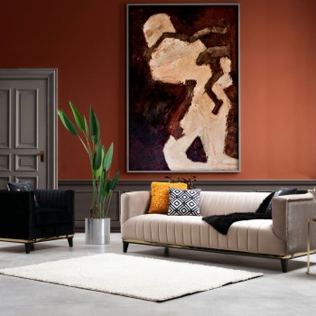 3-Seat Sofa Bellino - Beige Beige