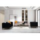 Atelier del Sofa 3-Seat Sofa Bellino - Black Black
Gold