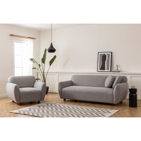 3-Seat Sofa Eddy - Light Grey Light Grey