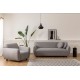 3-Seat Sofa Eddy - Light Grey Light Grey