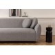 3-Seat Sofa Eddy - Light Grey Light Grey