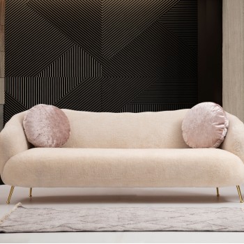 3-Seat Sofa Istiridye - Beige Beige