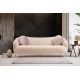 3-Seat Sofa Istiridye - Beige Beige 3-Seat Sofa Istiridye - Beige Beige