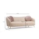 3-Seat Sofa Istiridye - Beige Beige 3-Seat Sofa Istiridye - Beige Beige