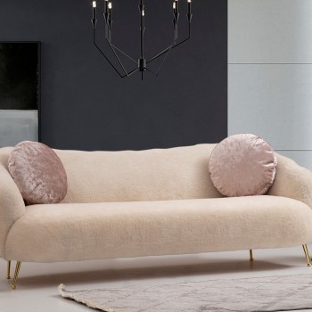 3-Seat Sofa Istiridye - Beige Beige