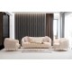3-Seat Sofa Istiridye - Beige Beige 3-Seat Sofa Istiridye - Beige Beige