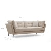 3-Seat Sofa Mapa - Cream Cream