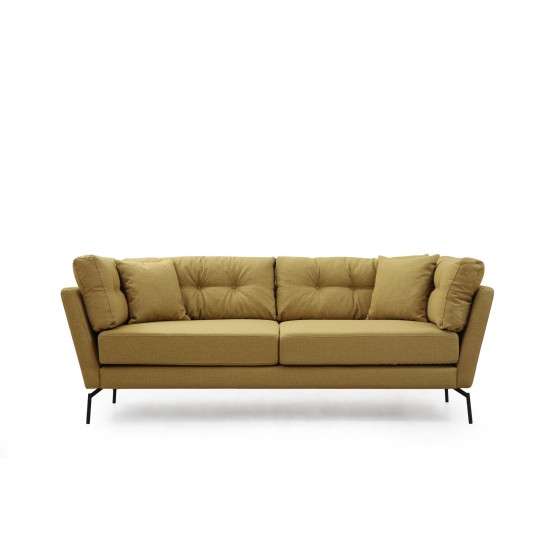 3-Seat Sofa Mapa - Greenish Yellow Greenish Yellow 3-Seat Sofa Mapa - Greenish Yellow Greenish Yellow