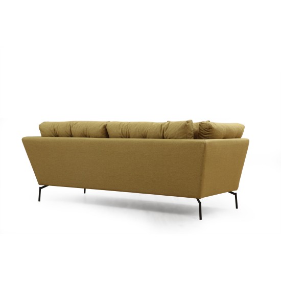 3-Seat Sofa Mapa - Greenish Yellow Greenish Yellow 3-Seat Sofa Mapa - Greenish Yellow Greenish Yellow