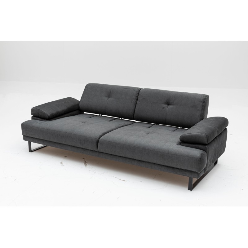 Atelier del Sofa 3-Seat Sofa-Bed Mustang - Anthracite Anthracite
